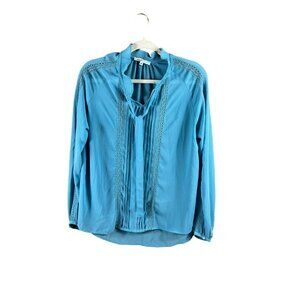 Sweet Salt Women's Blue Shear Blouse